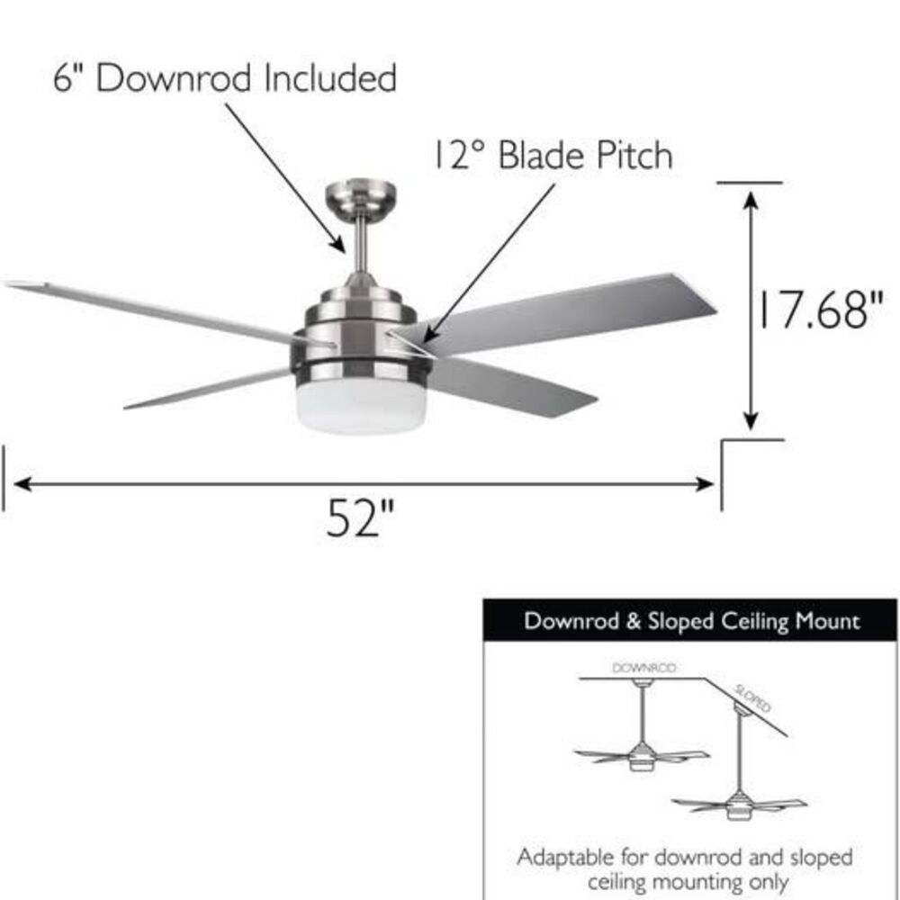 Ceiling fan preowned - Picture 4 of 4